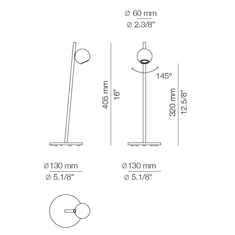 Estiluz - Table Lamp Circ M-3728