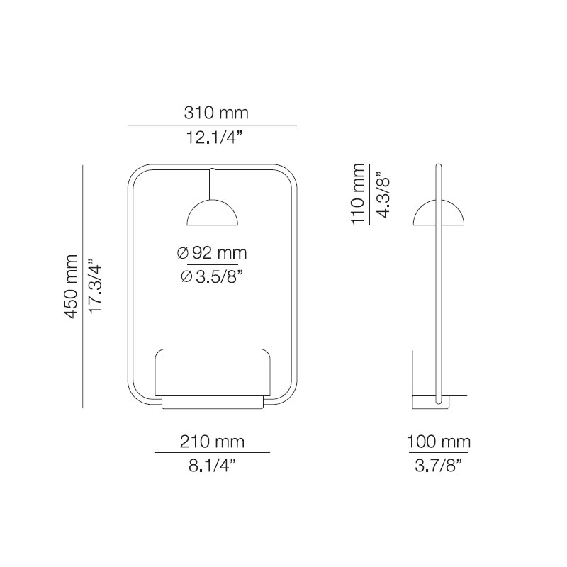 Estiluz - Wall Light Shapes 4100