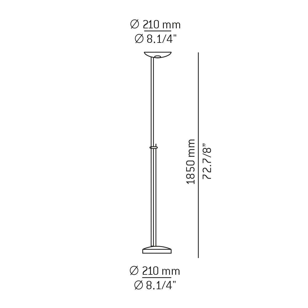 Estiluz - Floor lamp Belt 4149MG