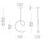 Estiluz - Pendant Light Loop T-4125S