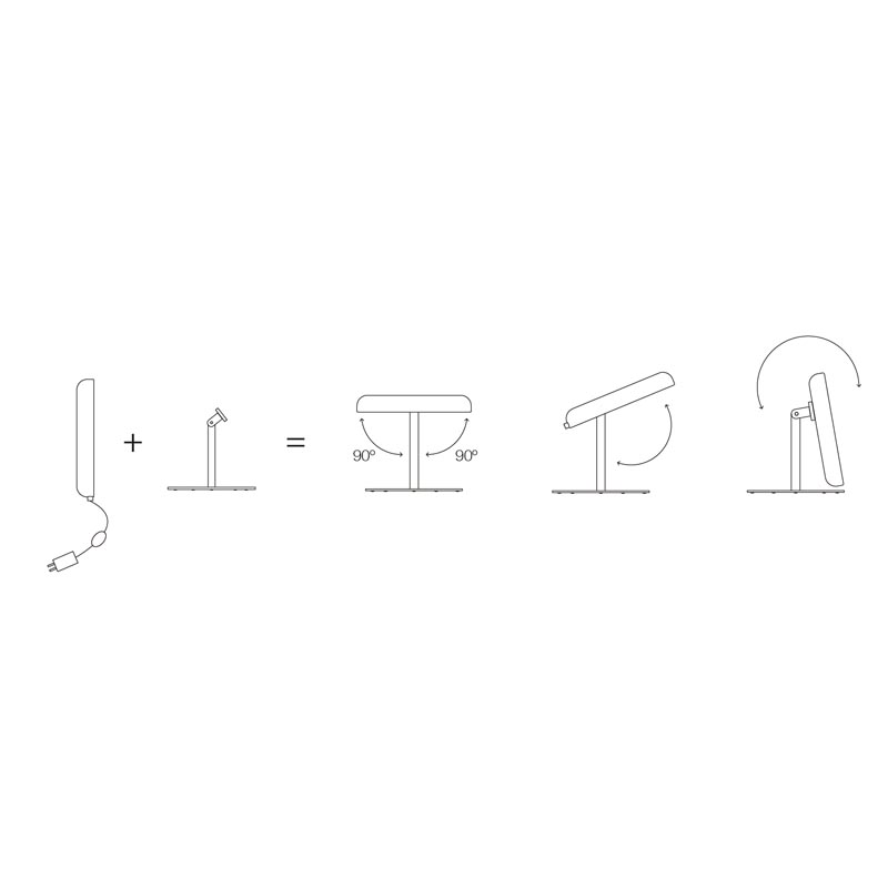 Estiluz - Table Lamp Circ M-3728