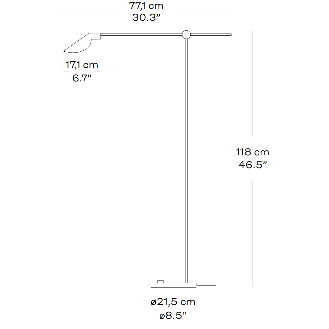 Fritz Hansen - Kaiser Idell 6580-F Floor Lamp