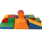 Soft Play 8 Foam Block Set - Multicolor Adventurer