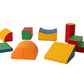 Soft Play 8 Foam Block Set - Multicolor Adventurer