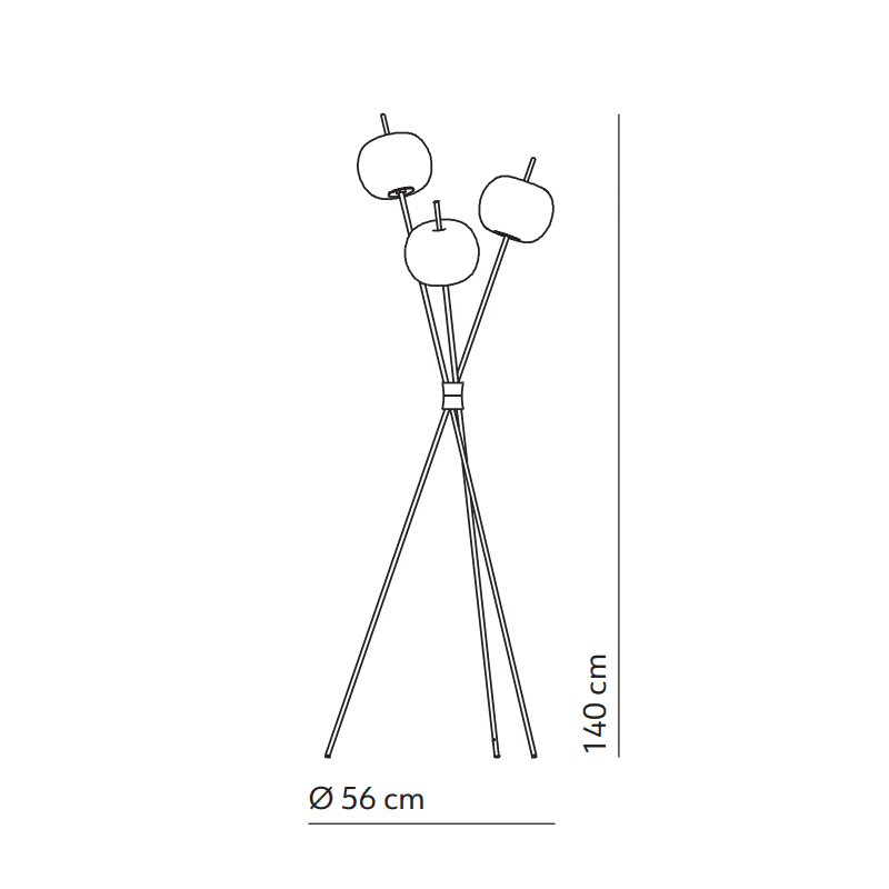 Kundalini - Kushi Floor LED-Stehleuchte