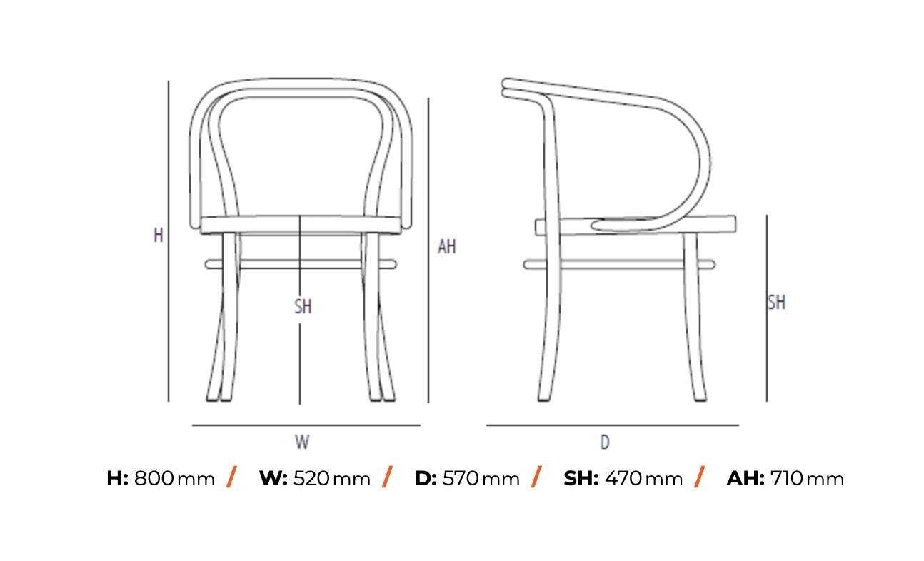 Fritz Hansen - Grand Prix Chair Ash dyed