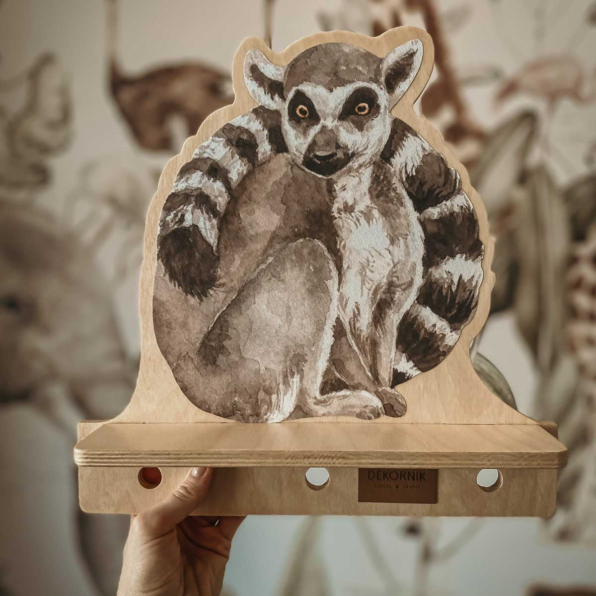 Mini Wall Shelf - Lemur