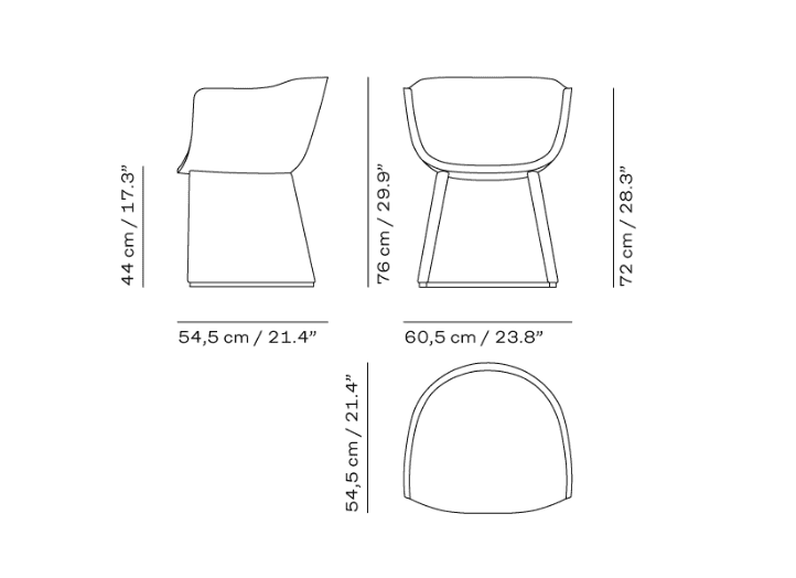 Fritz Hansen - Series 7 3207 Chair Front Cushion