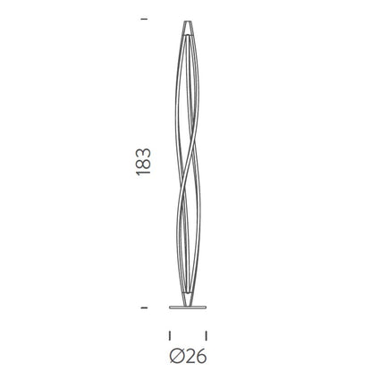 Estiluz - Floor lamp Belt 4149MG