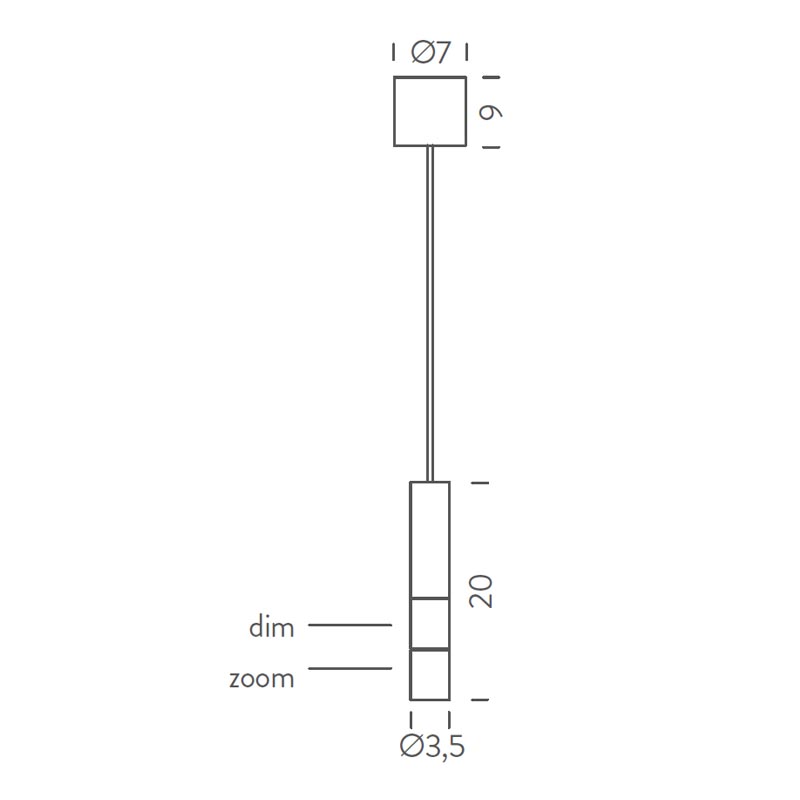Estiluz - Pendant Light Loop T-4125S