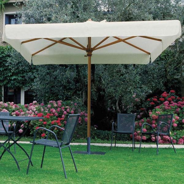 Scolaro Parasol - Palladio Q Sun Umbrella 4x4m Ecru