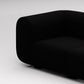 Tom Dixon - 3-Sitzer Sofa Plump Schwarz