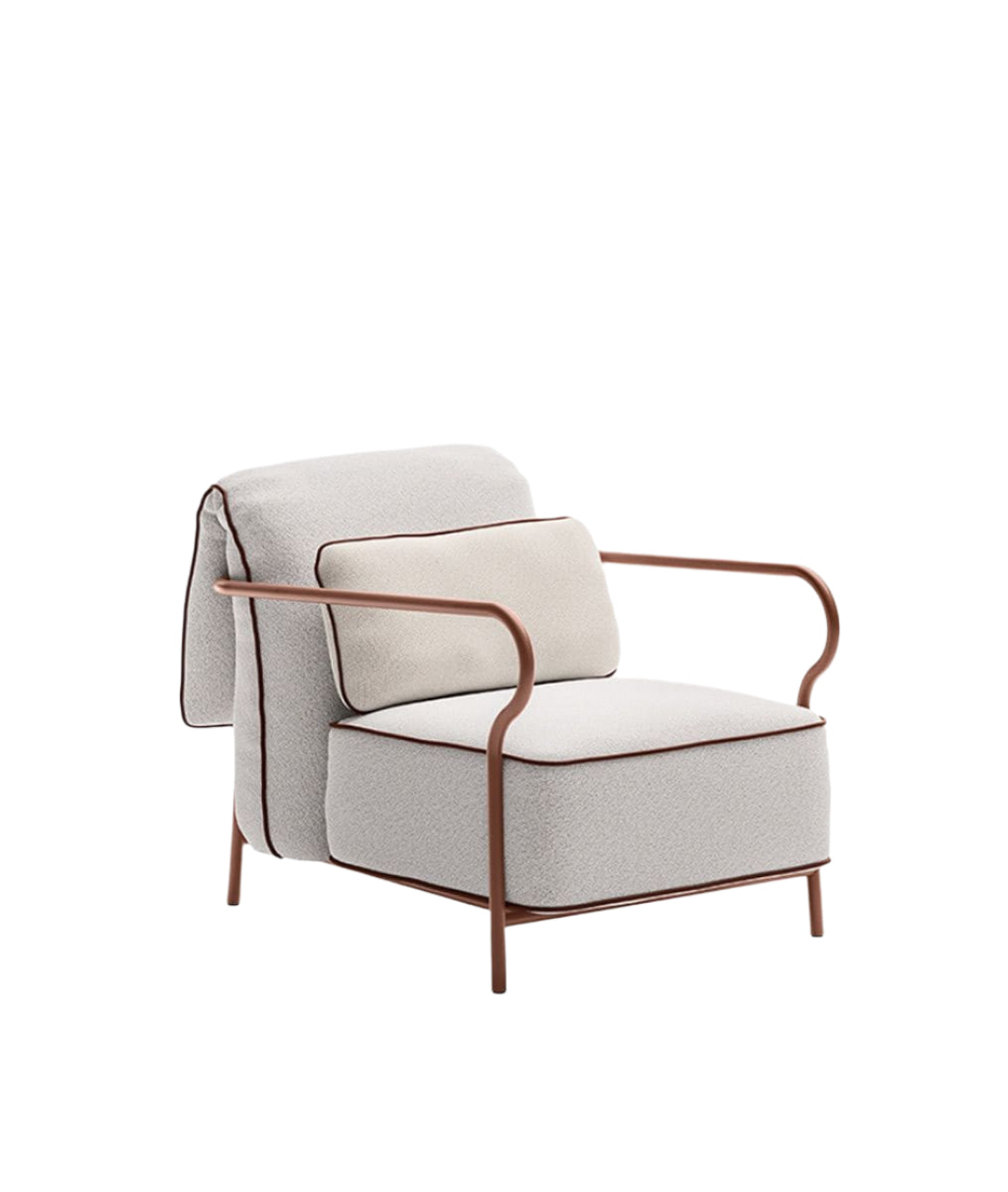 Unopiu - Salò upholstered Armchair
