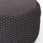 Unopiu - Pouf Welcome made of teak wood