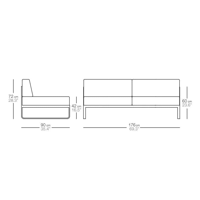 Bivaq - Sit 2-Seater Sofa