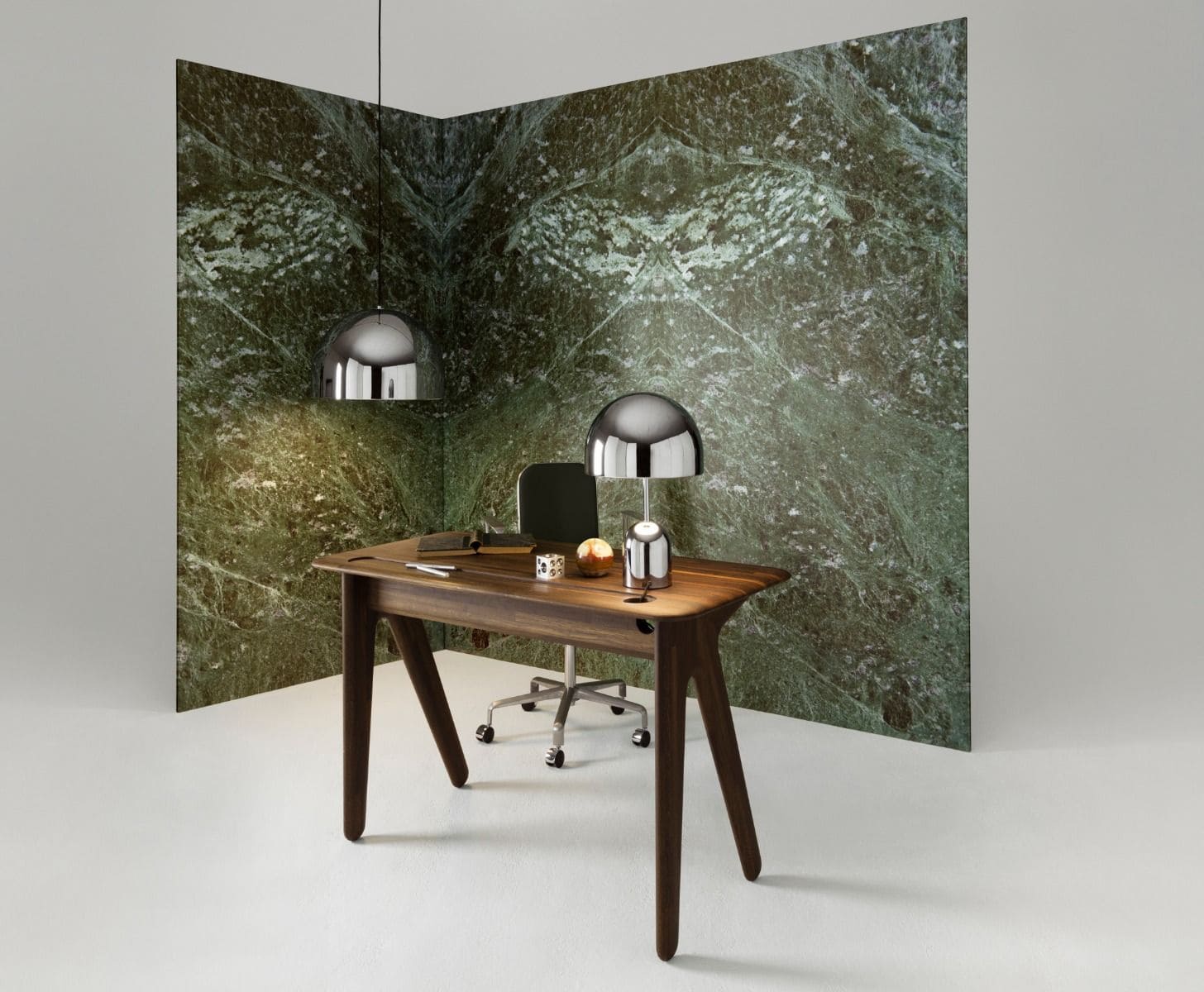 Tom Dixon - Schreibtisch Slab Small Eiche Natur