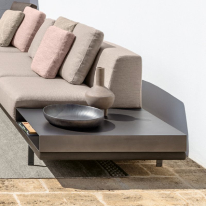 Talenti - Allure 3-Sitzer Sofa mit Ablage