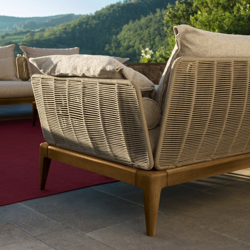 Talenti - Cruise Teak Chaiselongue Modul links/rechts