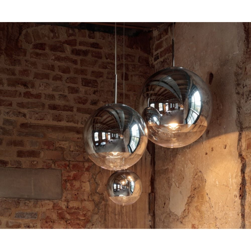 Tom Dixon - Mirror Ball Range Round Pendelleuchte