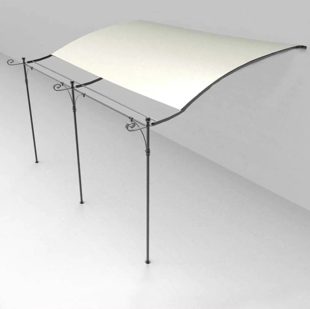 Unopiu - Spring roller blind attachment pergola Solaire