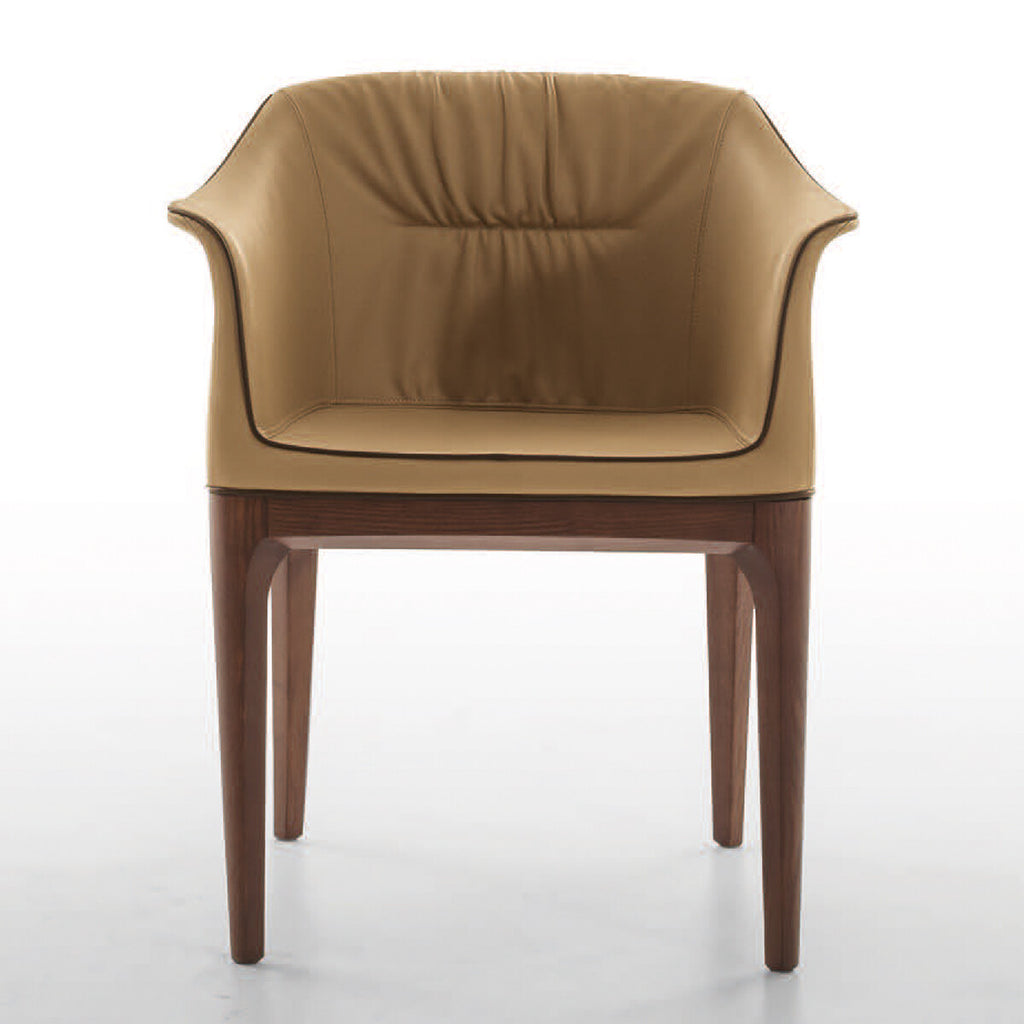 Tonin Casa - MIVIDA T7213S Armchair with Armrests Genuine Leather