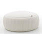 Tonin Casa - PLISSE T7335 Pouf with Storage Faux Leather