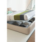 Tonin Casa - Bed Tuny Fabric with Adjustable Headboard