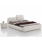 Tonin Casa - Bed Tuny Fabric with Adjustable Headboard