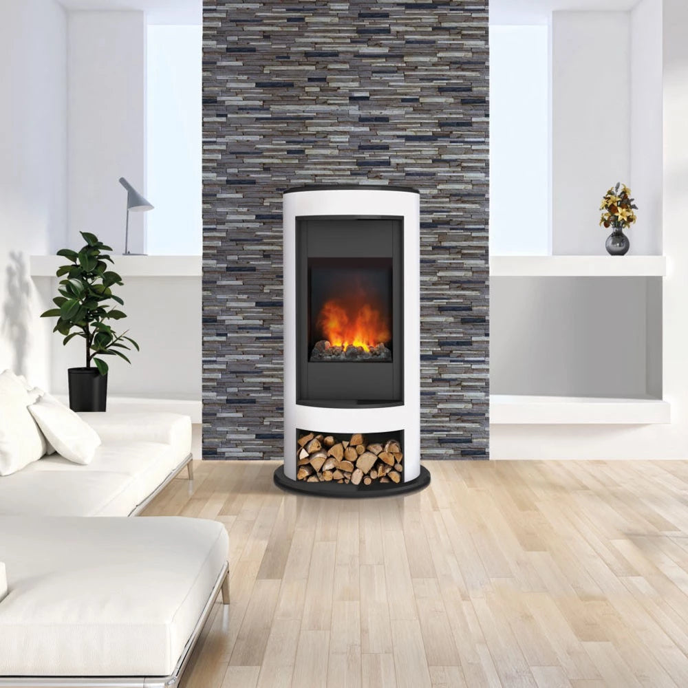 Dimplex - Verdi Hybrid Fireplace White