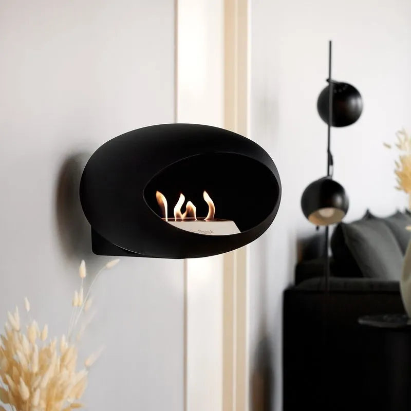 Le Feu - Wall Black Bioethanol Fireplace