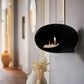 Le Feu - Wall Black Bioethanol Fireplace