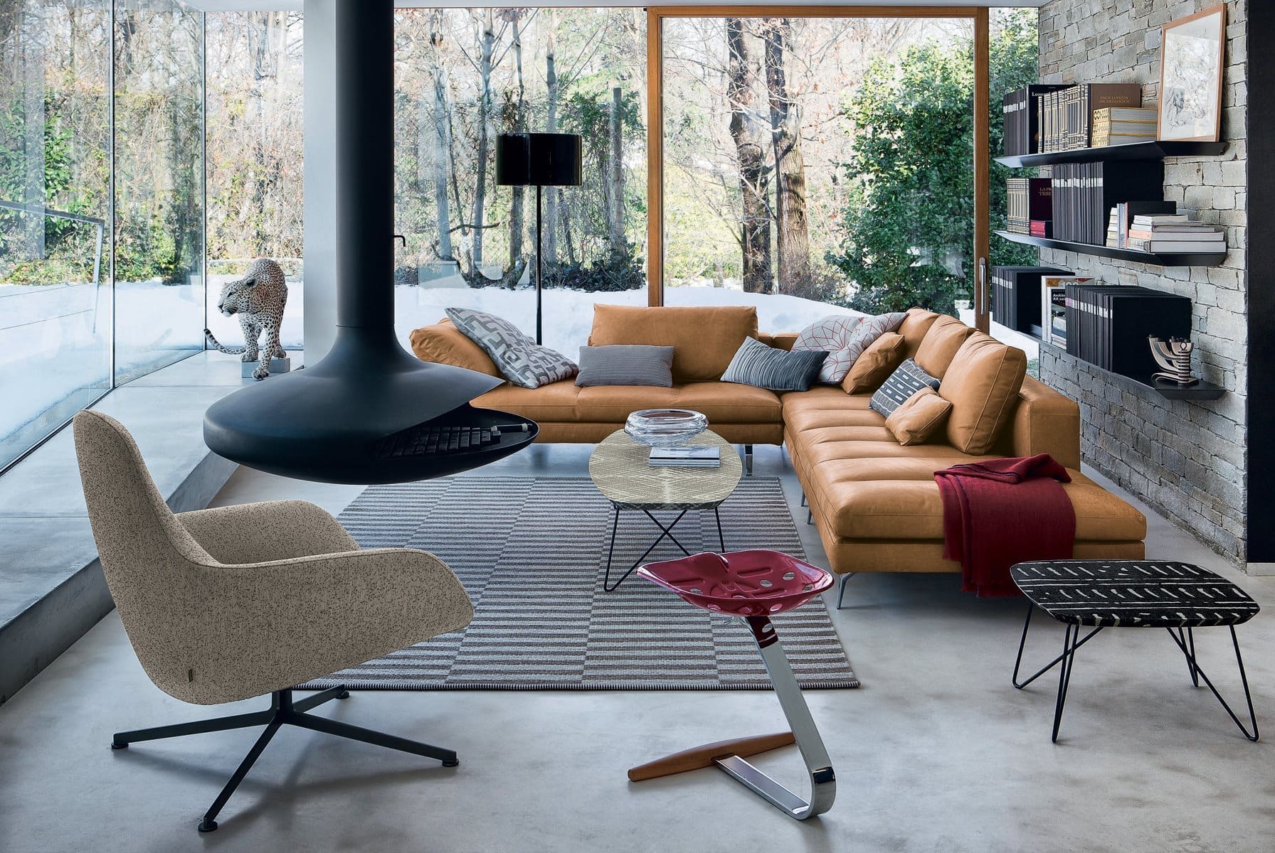Fritz Hansen - Egg Chair Leather Armchair