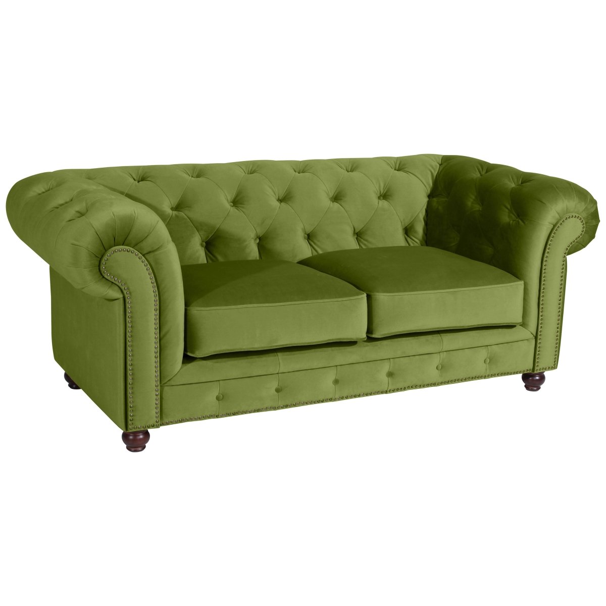 Max Winzer - 2-Sofa Orleans Samtvelour in 8 Farben