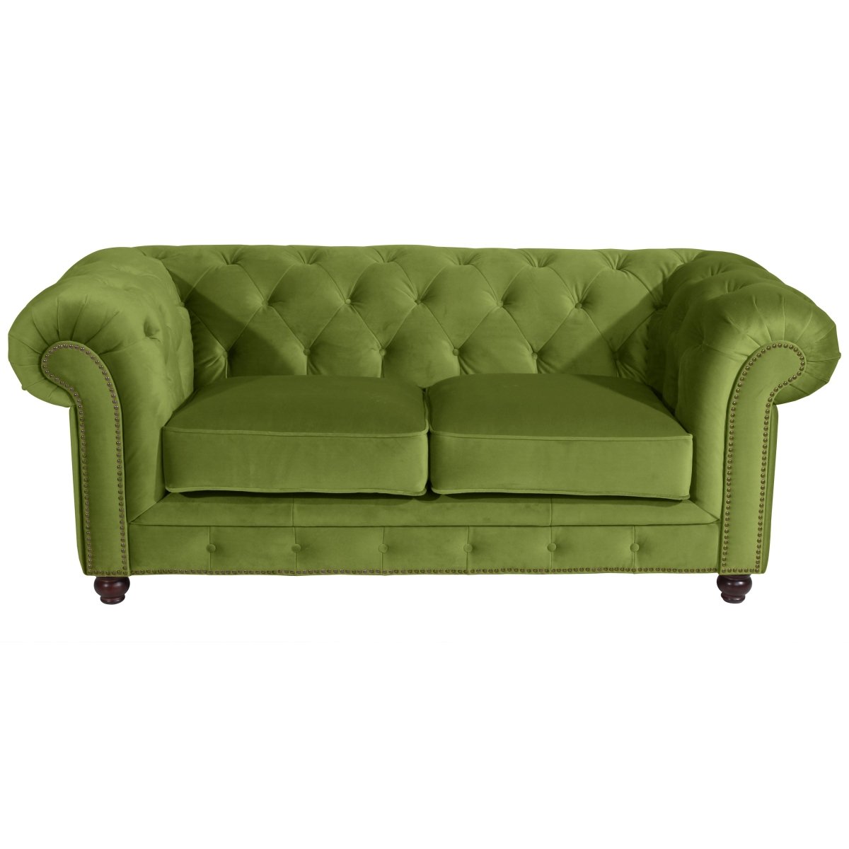 Max Winzer - 2-Sofa Orleans Samtvelour in 8 Farben