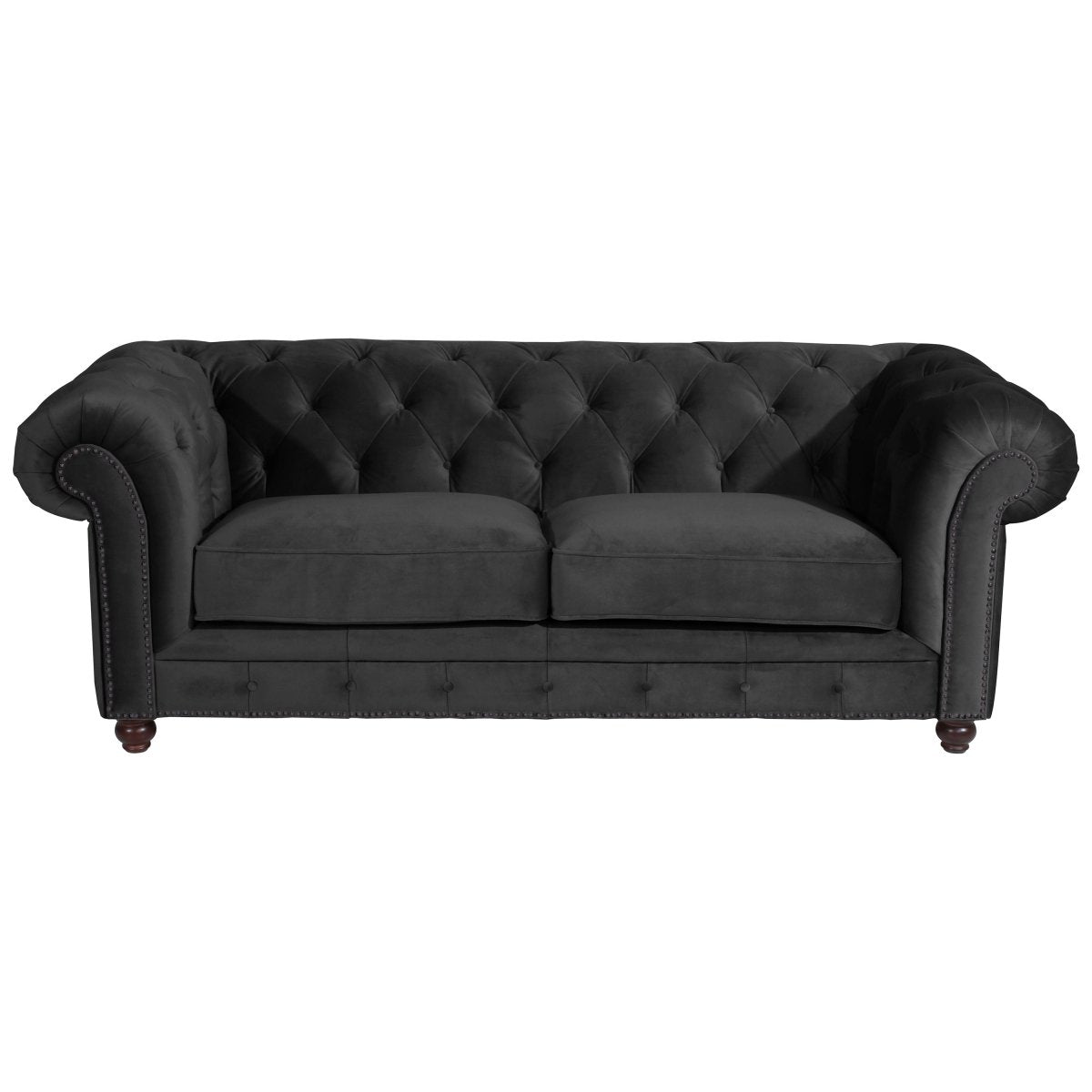 Max Winzer - 2,5-Sitzer Sofa Orleans Samtvelour in 8 Farben