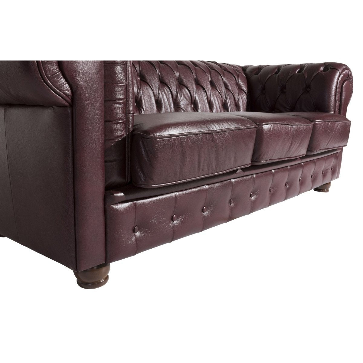 Max Winzer - 3-Sitzer Sofa Bridgeport 100% Wischleder in 2 Farben