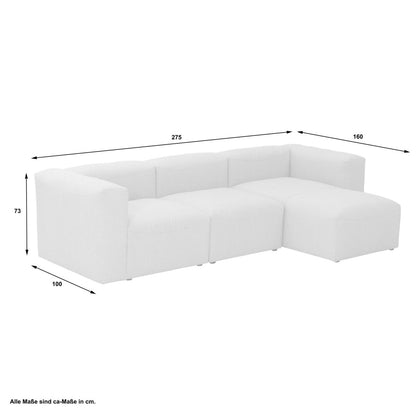 Max Winzer - Lena modulares Sofa-Set 02 Creme