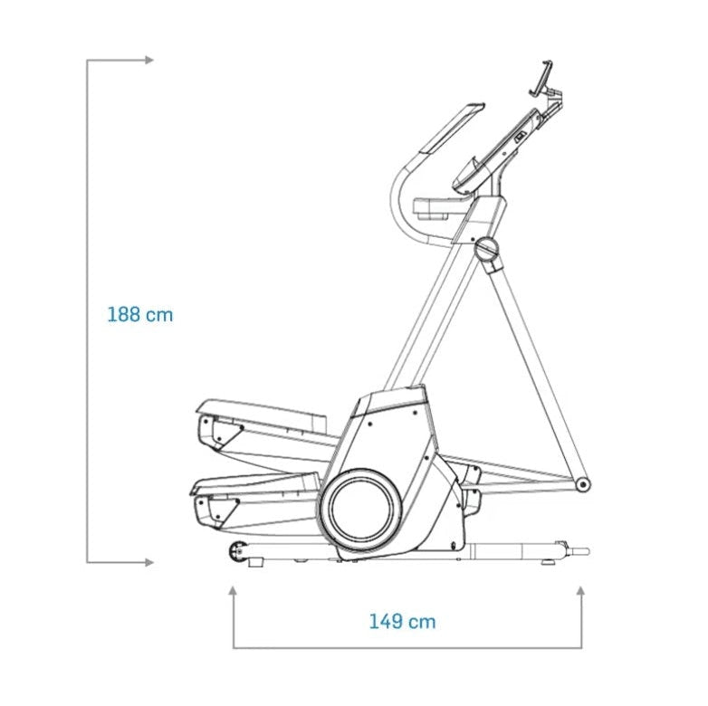 NordicTrack - Crosstrainer FreeStride Trainer FS10i