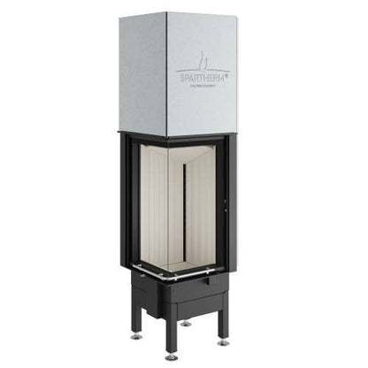 Spartherm - Kamineinsatz Arte 2LRh-66 6-seitiger Blendrahmen