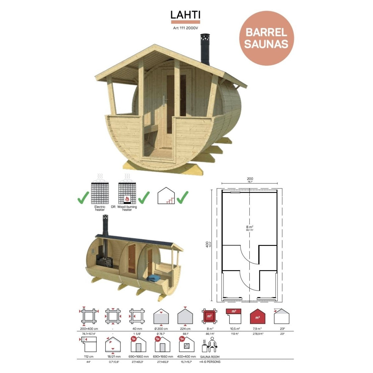 Tene FASS SAUNA LAHTI